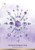 Crystal Grid Oracle Cards (Deluxe Edition) card illuminating the deck's rich colour palette — Eternal Spirit