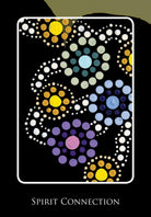 Aboriginal Dreamtime Oracle card capturing the deck's intuitive artistry — Eternal Spirit