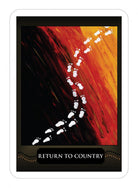 Aboriginal Spirit Oracle card illuminating the deck's rich colour palette — Eternal Spirit