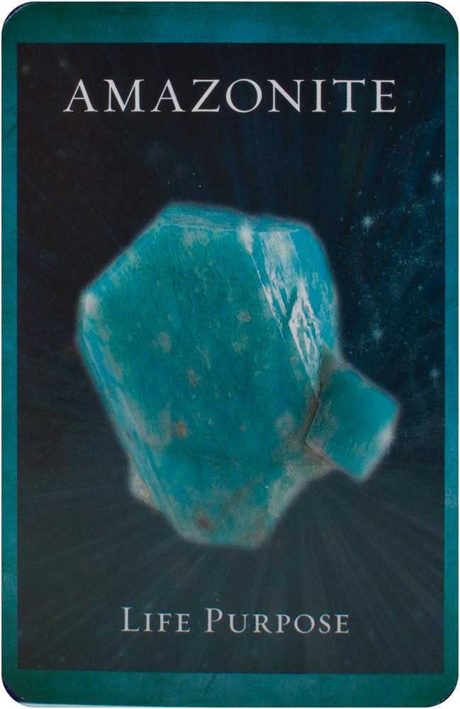 Crystal Reading Cards card unveiling the deck's spiritual symbolism — Eternal Spirit