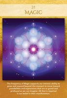 Sacred Geometry Activations Oracle card featuring the deck's enchanting card art — Eternal Spirit