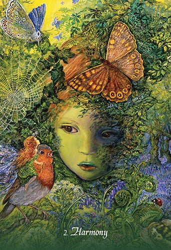 Gratitude Oracle card featuring the deck's enchanting card art — Eternal Spirit