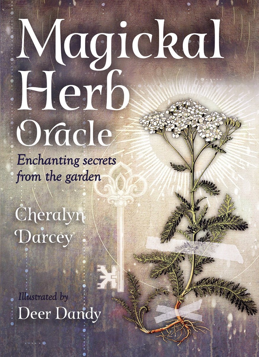 Magickal Herb Oracle box with botanical butterfly and herb art — Eternal Spirit
