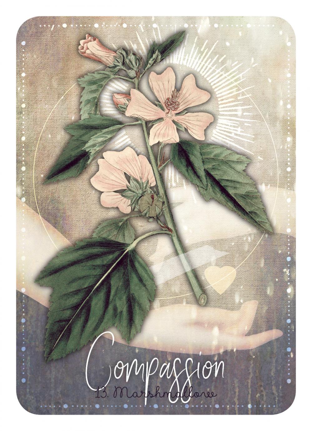 Magickal Herb Oracle card unveiling the deck's spiritual symbolism — Eternal Spirit