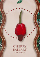 Aboriginal Healing Oracle card portraying the deck's otherworldly aesthetic — Eternal Spirit