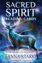 Sacred Spirit Reading Cards box with wolf spirit by Anna Stark — Eternal Spirit