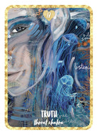 Self-Love Oracle card exhibiting the deck's transformative card art — Eternal Spirit