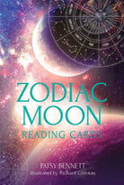 Zodiac Moon Reading Cards box with celestial moon phases by Patsy Bennett — Eternal Spirit