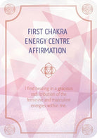 Mindful Living Inspiration Cards card displaying the deck's hand-painted illustrations — Eternal Spirit