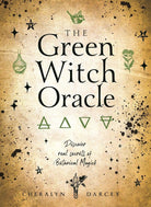 The Green Witch Oracle teal box with botanical symbols and herbs — Eternal Spirit