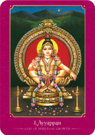 Lakshmi Oracle card presenting the deck's visionary illustrations — Eternal Spirit