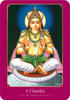 Lakshmi Oracle card exploring the deck's contemplative imagery — Eternal Spirit