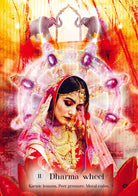 Sacred Light Oracle card demonstrating the deck's inspired artistry — Eternal Spirit