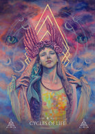 Mystical Journey Oracle card unveiling the deck's spiritual symbolism — Eternal Spirit