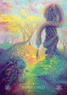 Mystical Journey Oracle card illuminating the deck's rich colour palette — Eternal Spirit