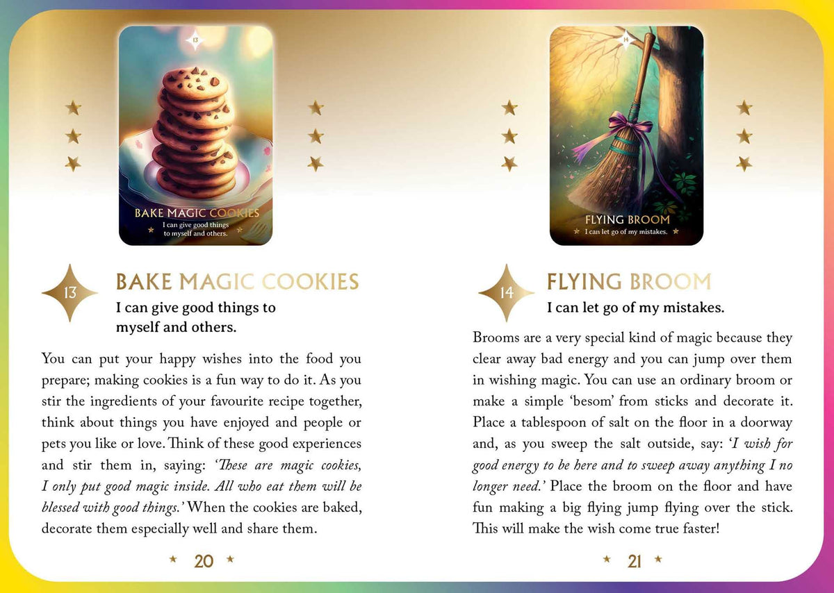 Wishcraft Oracle card featuring the deck's enchanting card art — Eternal Spirit