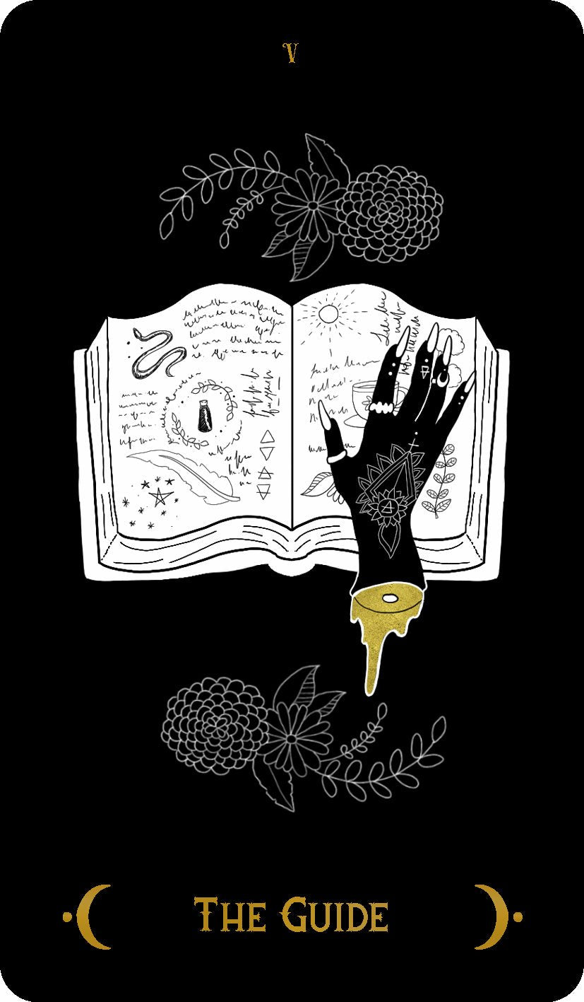 The Macabre Tarot card capturing the deck's intuitive artistry — Eternal Spirit