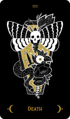 The Macabre Tarot card offering a glimpse of the deck's sacred imagery — Eternal Spirit