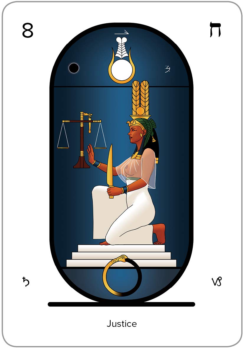 The Eternal Tarot card presenting the deck's visionary illustrations — Eternal Spirit