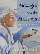 Messages from the Ancestors Oracle box with elder woman portrait — Eternal Spirit