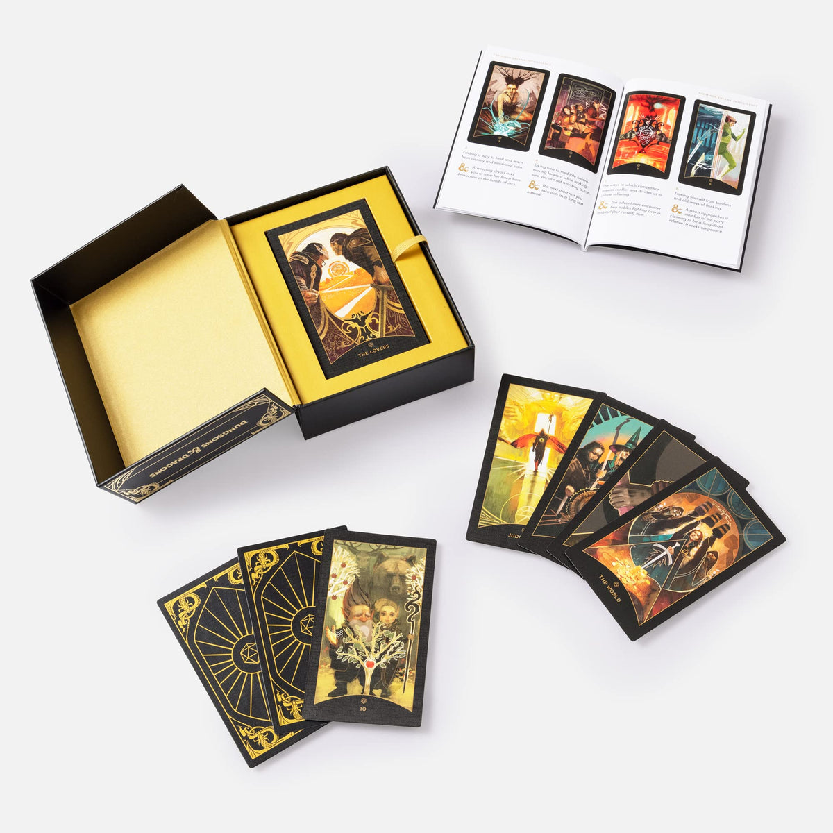 The Dungeons and Dragons Tarot card exhibiting the deck's transformative card art — Eternal Spirit
