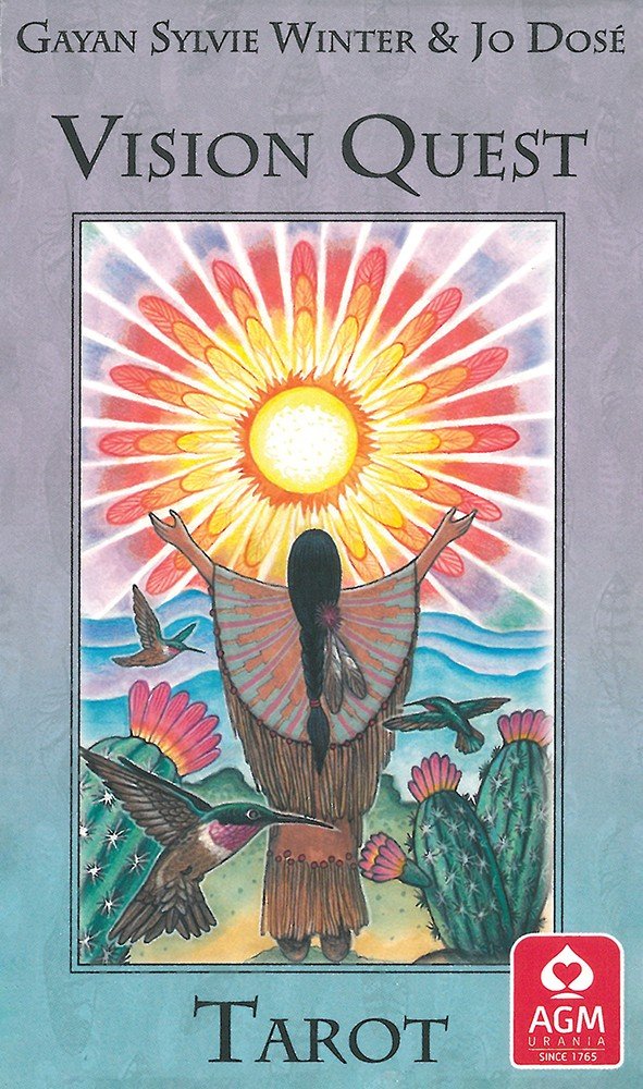 Box cover of Vision Quest Tarot tarot card deck — Eternal Spirit