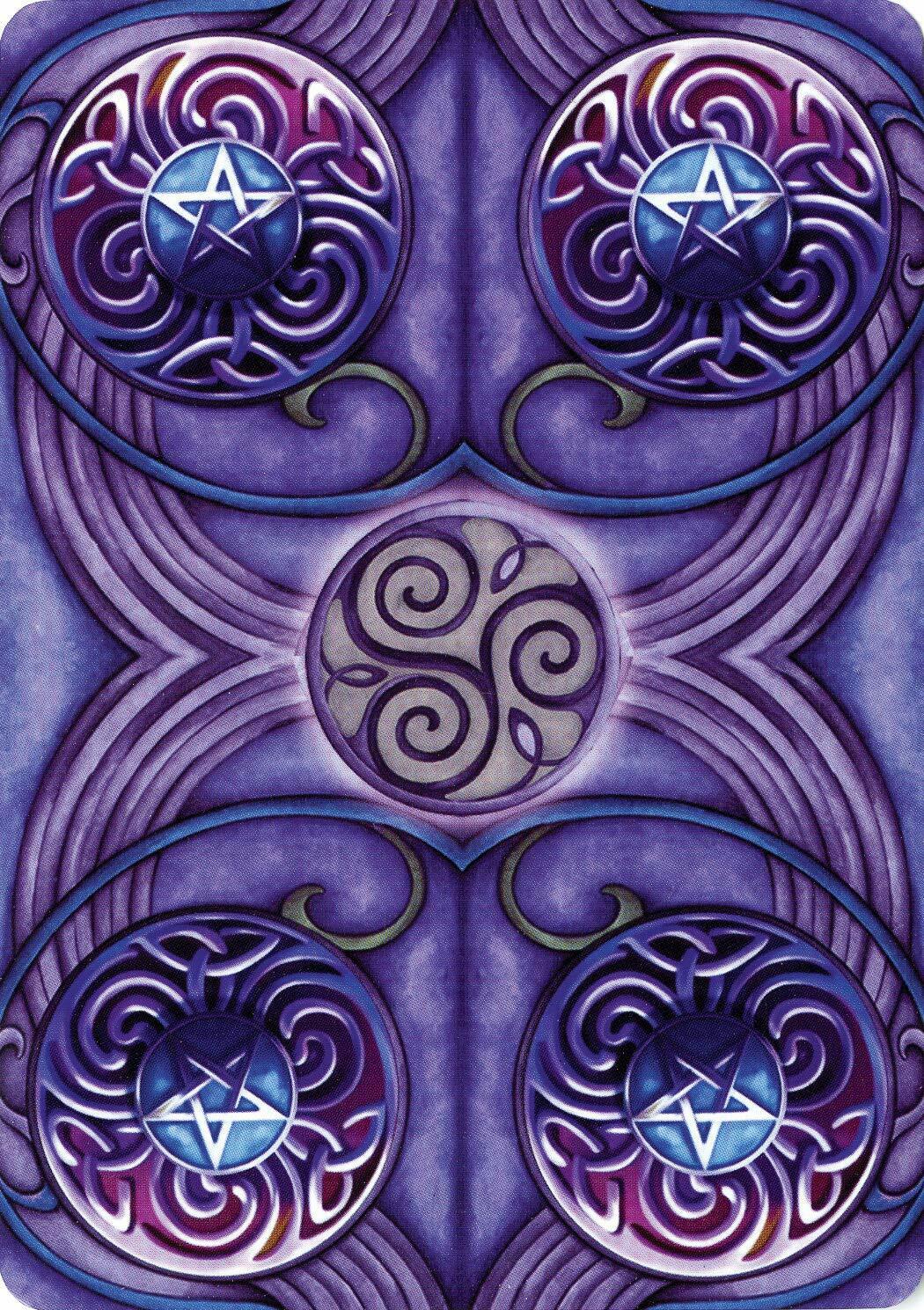 Wicca Oracle card exploring the deck's contemplative imagery — Eternal Spirit