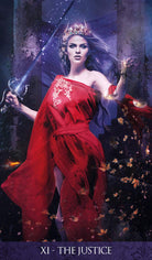 Tarot De La Nuit card showing the deck's detailed artistic vision — Eternal Spirit