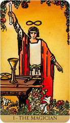 Radiant Wise Spirit Tarot card unveiling the deck's spiritual symbolism — Eternal Spirit