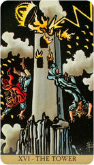 Radiant Wise Spirit Tarot card presenting the deck's visionary illustrations — Eternal Spirit