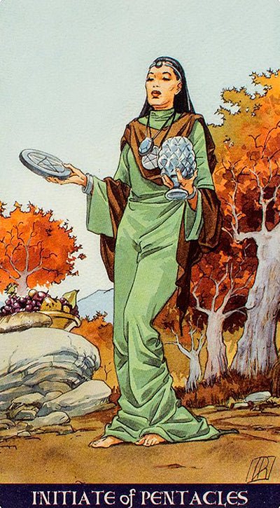 Pagan Tarot card capturing the deck's intuitive artistry — Eternal Spirit