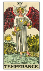 Tarot Original 1909 card exhibiting the deck's transformative card art — Eternal Spirit