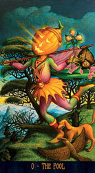 Sample card from the Jack O Lantern Tarot tarot deck — Eternal Spirit