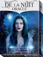 De La Nuit Oracle purple box with woman's face and dark mystical energy — Eternal Spirit