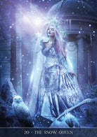 De La Nuit Oracle card revealing the deck's deeply layered symbolism — Eternal Spirit