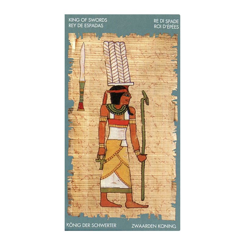 Cleopatra Tarot card showcasing the deck's evocative imagery — Eternal Spirit