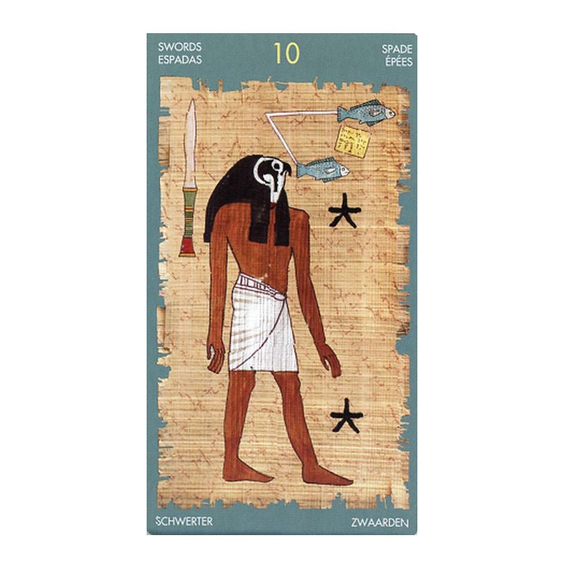 Cleopatra Tarot card revealing the deck's mystical artwork — Eternal Spirit