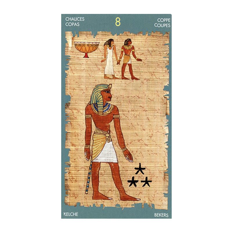 Cleopatra Tarot card exhibiting the deck's transformative card art — Eternal Spirit