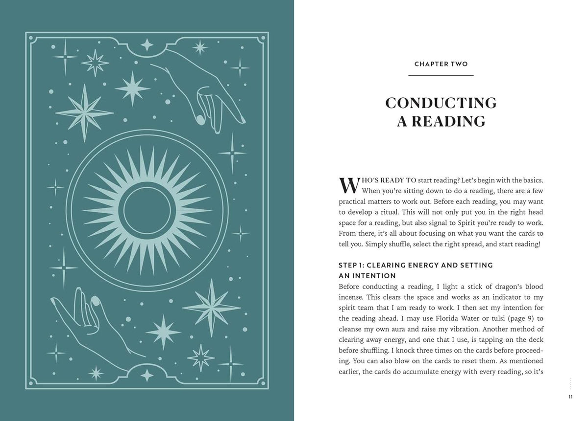 back cover of Reading Tarot — Eternal Spirit