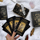 Solis Divinity Tarot (Black & Gold Edition) card offering a glimpse of the deck's sacred imagery — Eternal Spirit