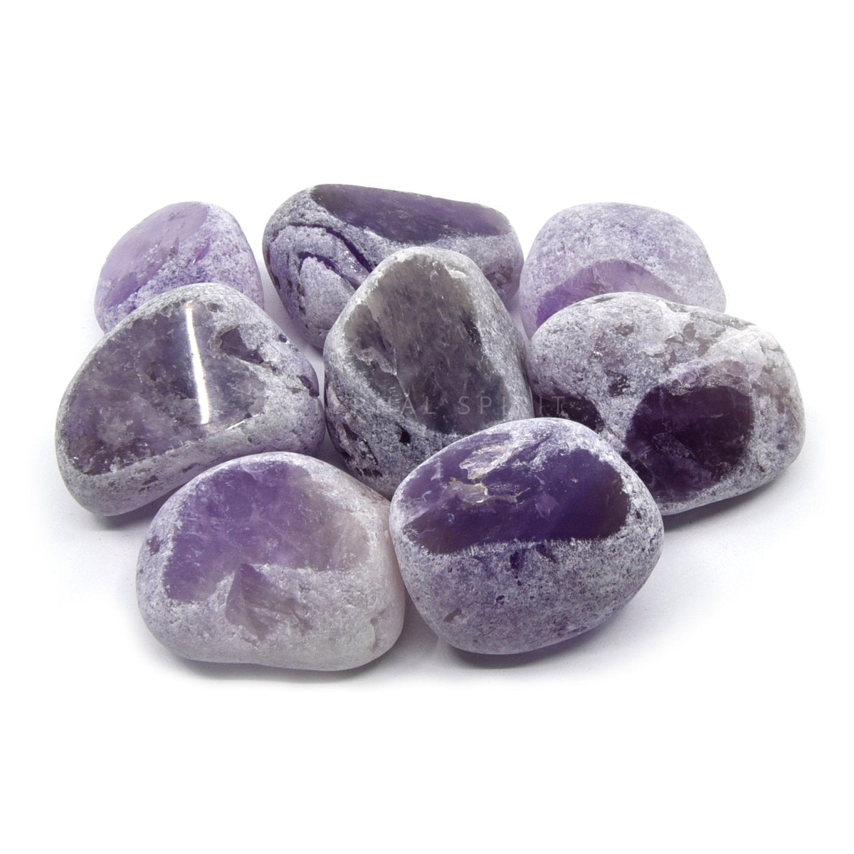 rich violet Amethyst seer stone, showcasing natural beauty — Eternal Spirit