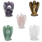 banded Chevron Amethyst 50mm crystal angel figurine — Eternal Spirit