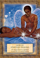 Angels Gods and Goddesses card celebrating the deck's unique visual language — Eternal Spirit