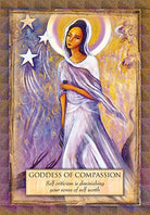 Angels Gods and Goddesses card revealing the deck's mystical artwork — Eternal Spirit