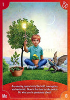 Angel Wisdom Tarot card showing the deck's detailed artistic vision — Eternal Spirit