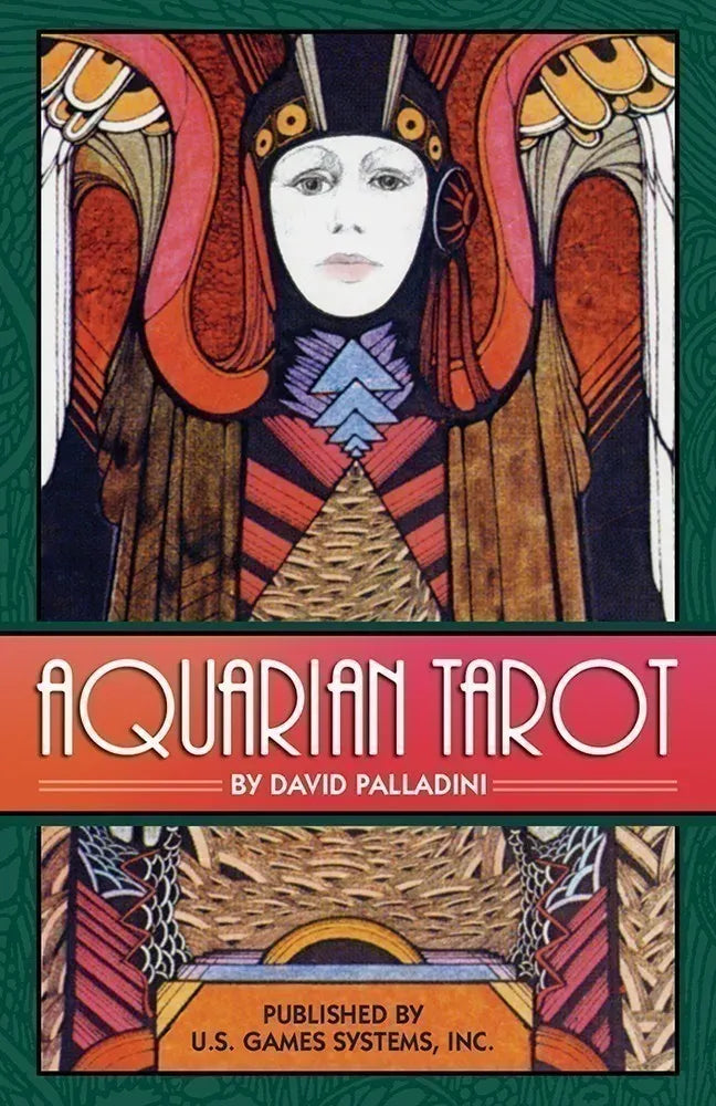 Aquarian Tarot Cards by David Palladini, box cover