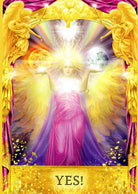 Angel Answers Oracle card revealing the deck's mystical artwork — Eternal Spirit