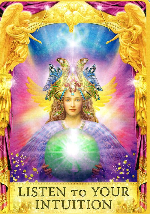Angel Answers Oracle card showcasing the deck's evocative imagery — Eternal Spirit