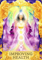 Angel Answers Oracle card displaying the deck's hand-painted illustrations — Eternal Spirit