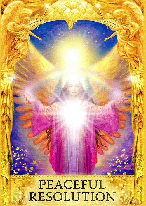 Angel Answers Oracle card highlighting the deck's symbolic art — Eternal Spirit